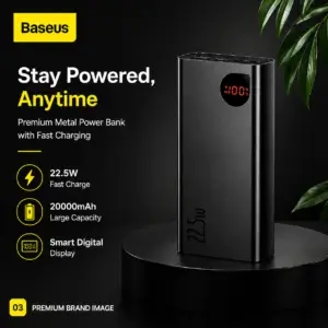 Baseus Adaman Power Bank 20000mAh 22.5w